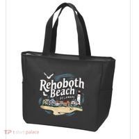 Ocean Rehoboth Beach Delaware Coastal Town Vibe Tote Bag thumb 3