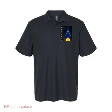 Orbiting Solar System Diagram Polo