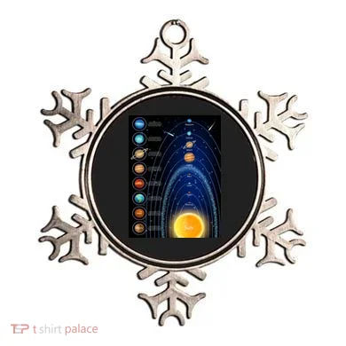 Orbiting Solar System Diagram Ornament