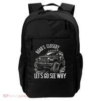 Offroad Racing Dad Sxs 4x4 Off Roading Suv Utv Car Lovers Backpack thumb 0