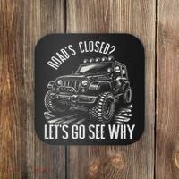 Offroad Racing Dad Sxs 4x4 Off Roading Suv Utv Car Lovers Coaster thumb 0