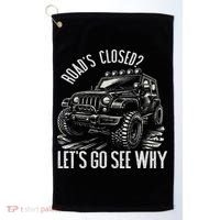 Offroad Racing Dad Sxs 4x4 Off Roading Suv Utv Car Lovers Golf Towel thumb 0