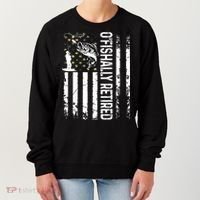 OFishally Retired Dad Fathers Day Coolest Fisherman Women's Sweatshirt thumb 0