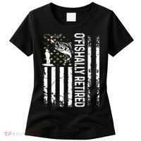 OFishally Retired Dad Fathers Day Coolest Fisherman Women's T-Shirt thumb 0