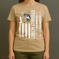 OFishally Retired Dad Fathers Day Coolest Fisherman T-Shirt thumb 4