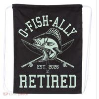 O-Fish-Ally Retired EST 2026 Drawstring Bag thumb 0