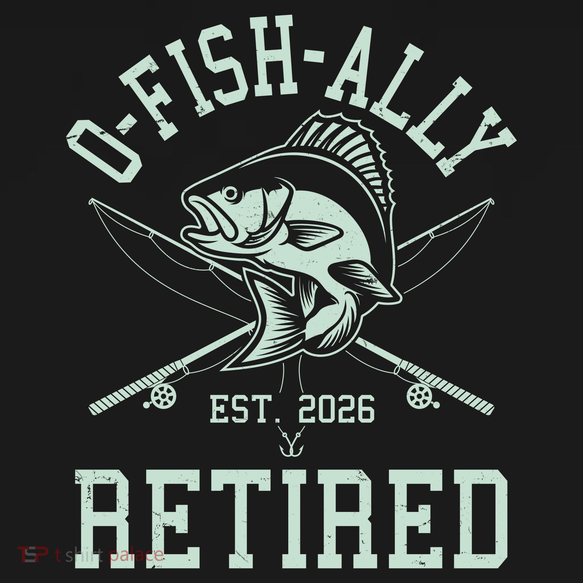 O-Fish-Ally Retired EST 2026 Women's Long Sleeve Shirt