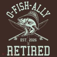 O-Fish-Ally Retired EST 2026 Mousepad thumb 1