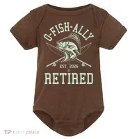 O-Fish-Ally Retired EST 2026 Baby Bodysuit thumb 0