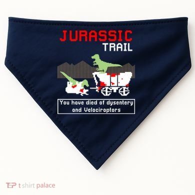 Oregon Jurassic Trail USA-Made Doggie Bandana