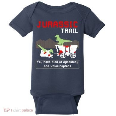 Oregon Jurassic Trail Baby Bodysuit