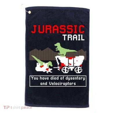 Oregon Jurassic Trail Golf Towel