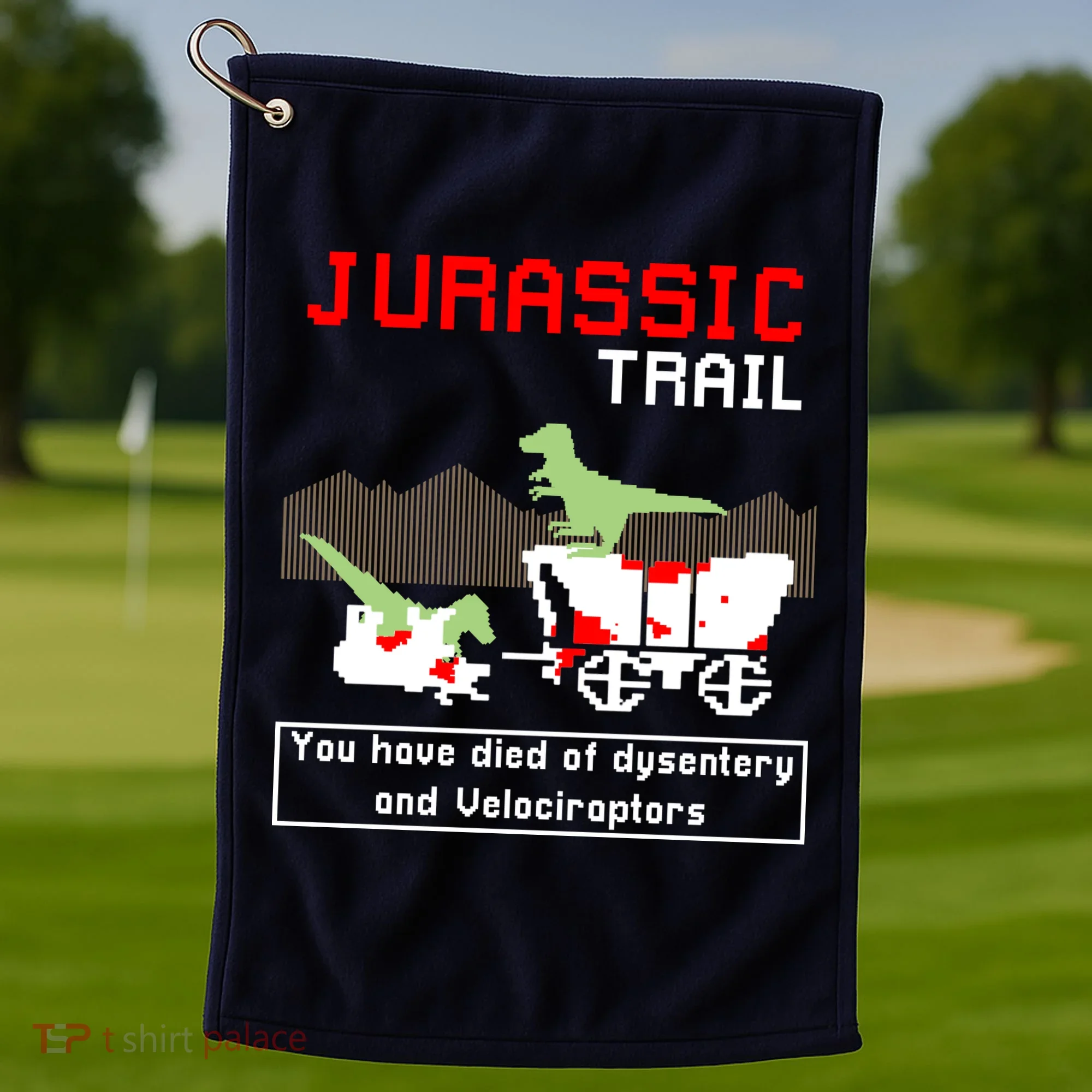 Oregon Jurassic Trail Golf Towel