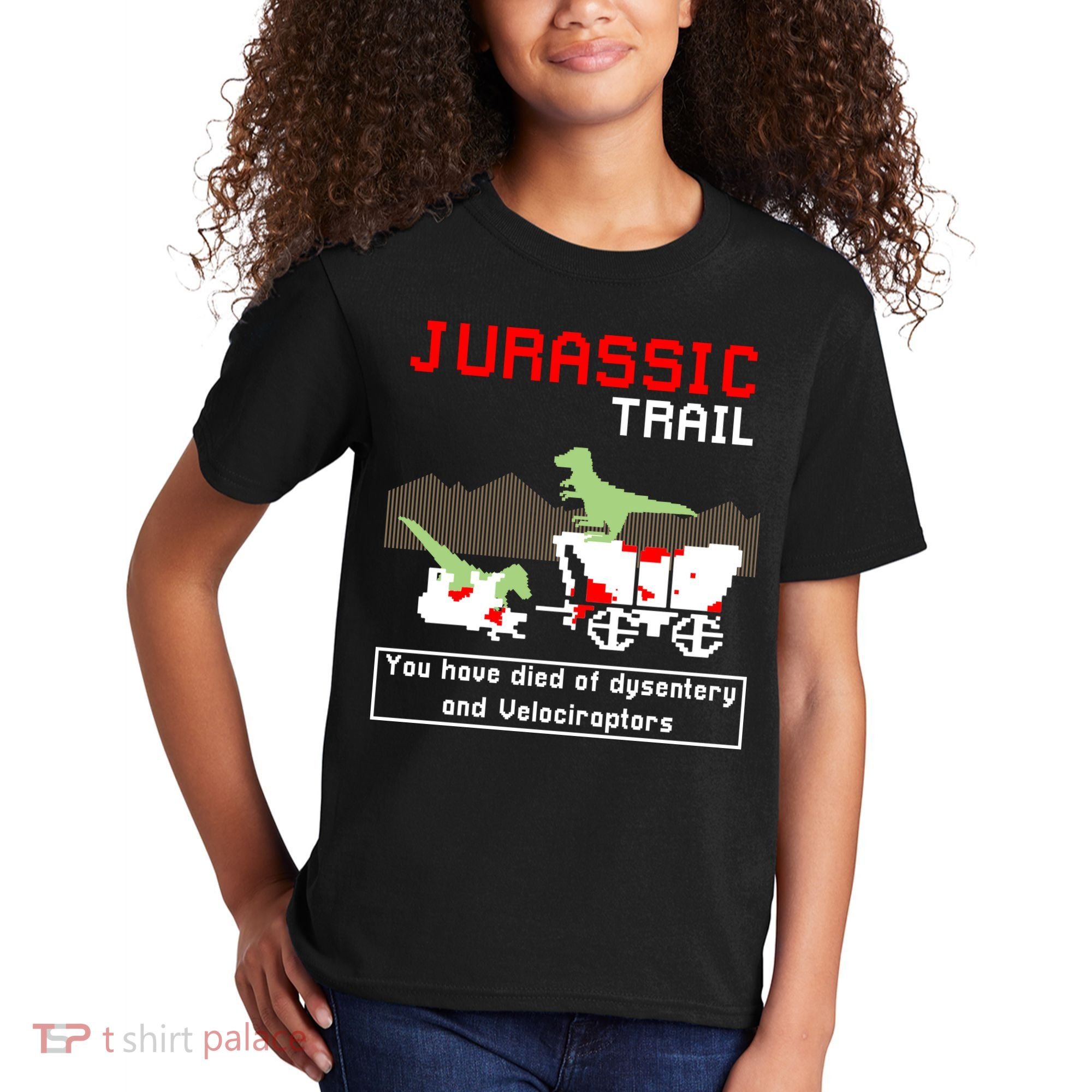 Oregon Jurassic Trail Kids T-Shirt