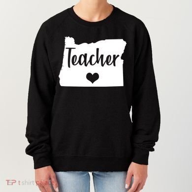 Oregon Teacher Red For Ed Women's Sweatshirt