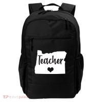 Oregon Teacher Red For Ed Backpack thumb 0