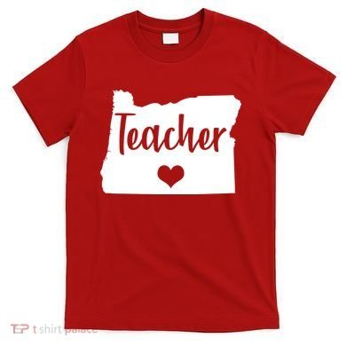 Oregon Teacher Red For Ed T-Shirt
