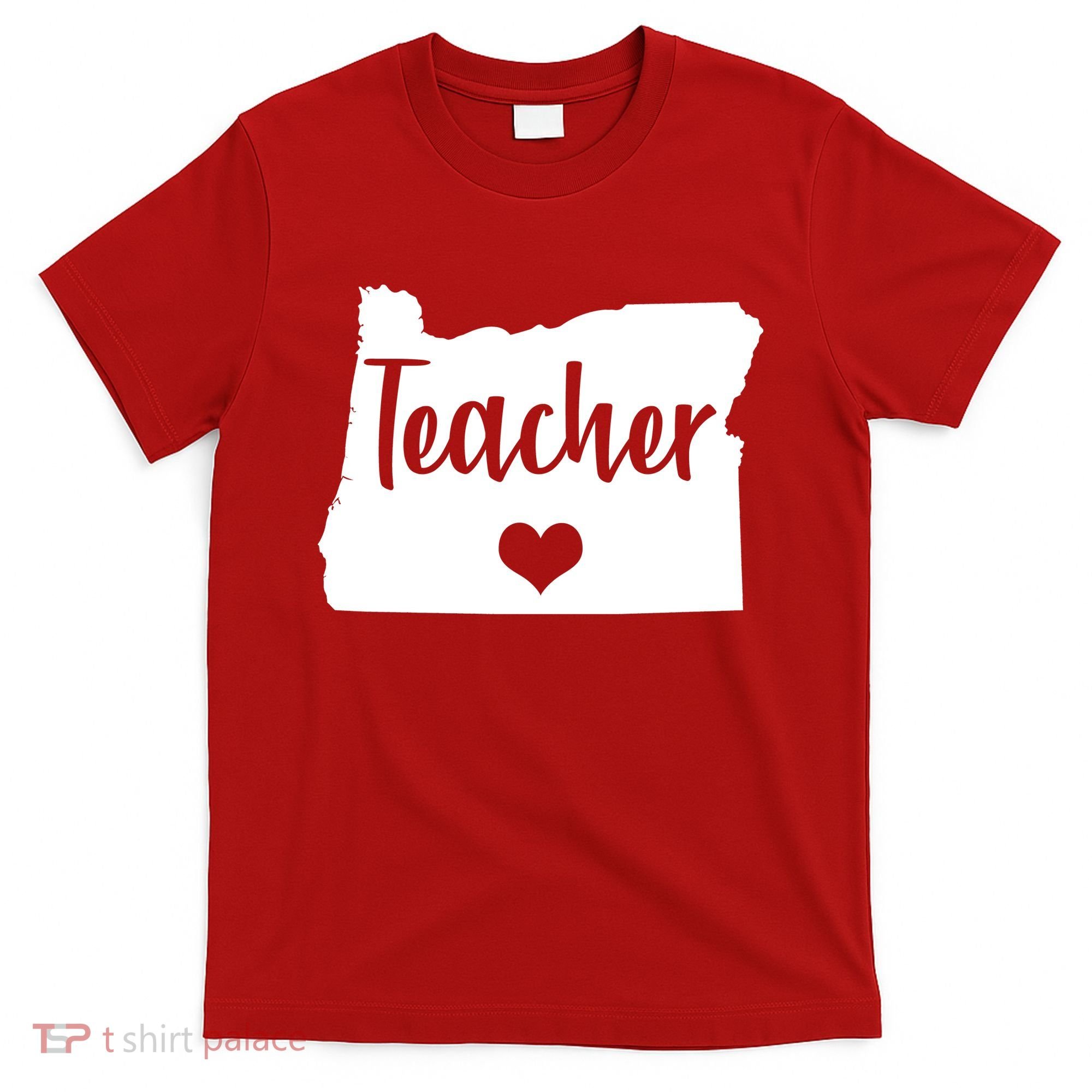 Oregon Teacher Red For Ed T-Shirt