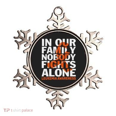Orange Ribbon For Leukemia Awareness Family Support Ornament
