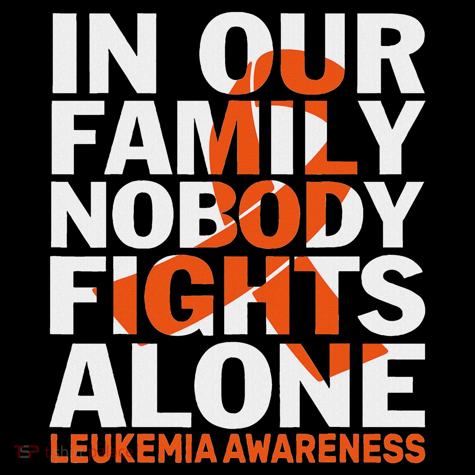 Orange Ribbon For Leukemia Awareness Family Support Ornament