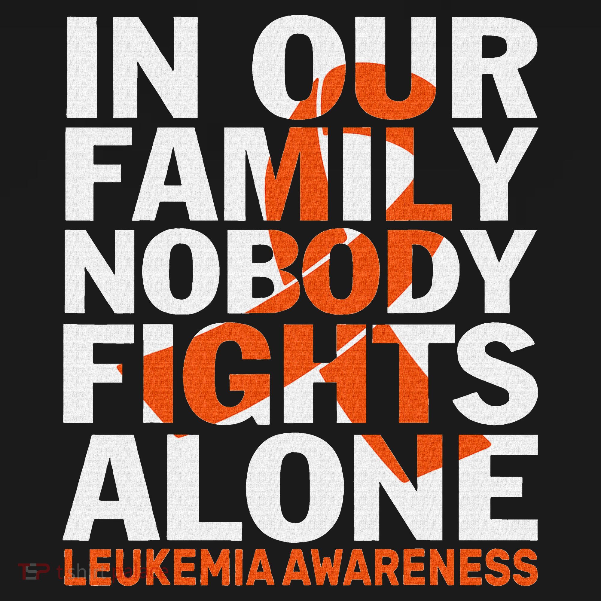 Orange Ribbon For Leukemia Awareness Family Support Baby Bodysuit