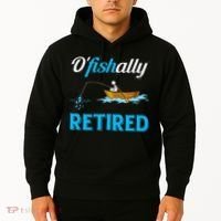 OFishally Retired Funny Fisherman Retirement Gift Hoodie thumb 2