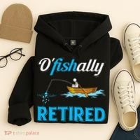 OFishally Retired Funny Fisherman Retirement Gift Hoodie thumb 4