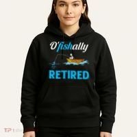 OFishally Retired Funny Fisherman Retirement Gift Hoodie thumb 5