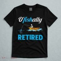 OFishally Retired Funny Fisherman Retirement Gift T-Shirt thumb 5