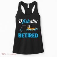 OFishally Retired Funny Fisherman Retirement Gift Women's Tank Top thumb 0