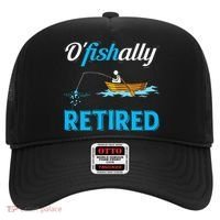 OFishally Retired Funny Fisherman Retirement Gift Hat thumb 0