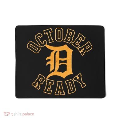 October Ready Funny For Ready Tiger Mousepad