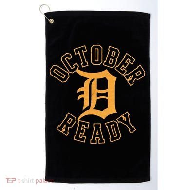 October Ready Funny For Ready Tiger Golf Towel