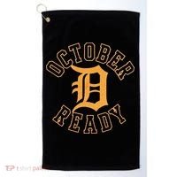October Ready Funny For Ready Tiger Golf Towel thumb 0
