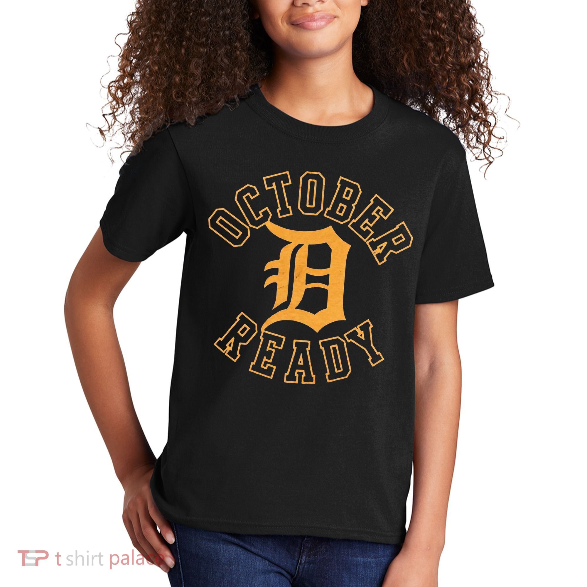 October Ready Funny For Ready Tiger Kids T-Shirt