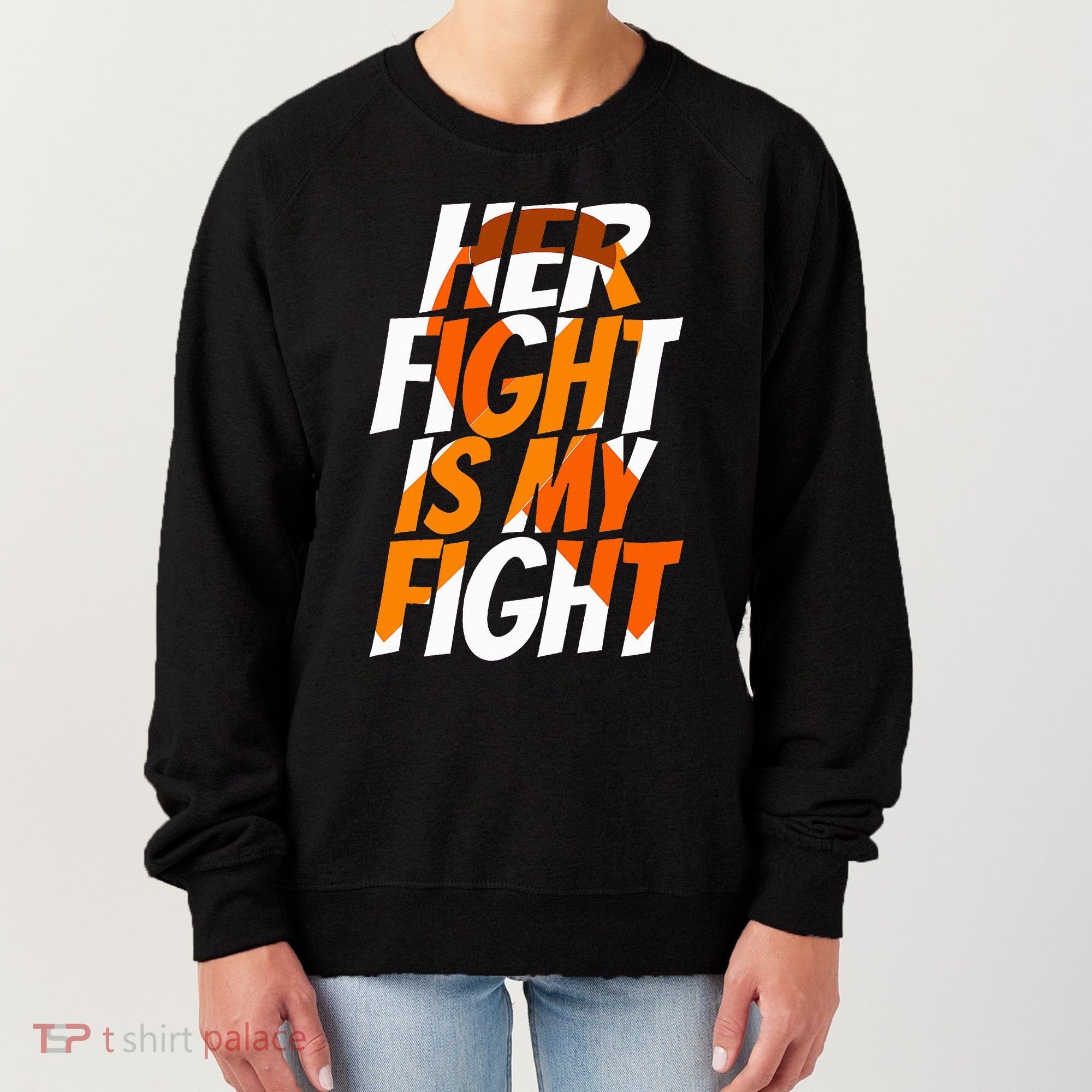 Orange Ribbon for Her Products Leukemia Awareness Women's Sweatshirt