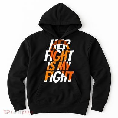 Orange Ribbon for Her Products Leukemia Awareness Hoodie