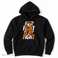 Orange Ribbon for Her Products Leukemia Awareness Hoodie thumb 0