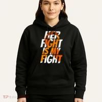 Orange Ribbon for Her Products Leukemia Awareness Hoodie thumb 5