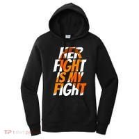 Orange Ribbon for Her Products Leukemia Awareness Women's Hoodie thumb 0