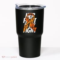 Orange Ribbon for Her Products Leukemia Awareness Tumbler thumb 0