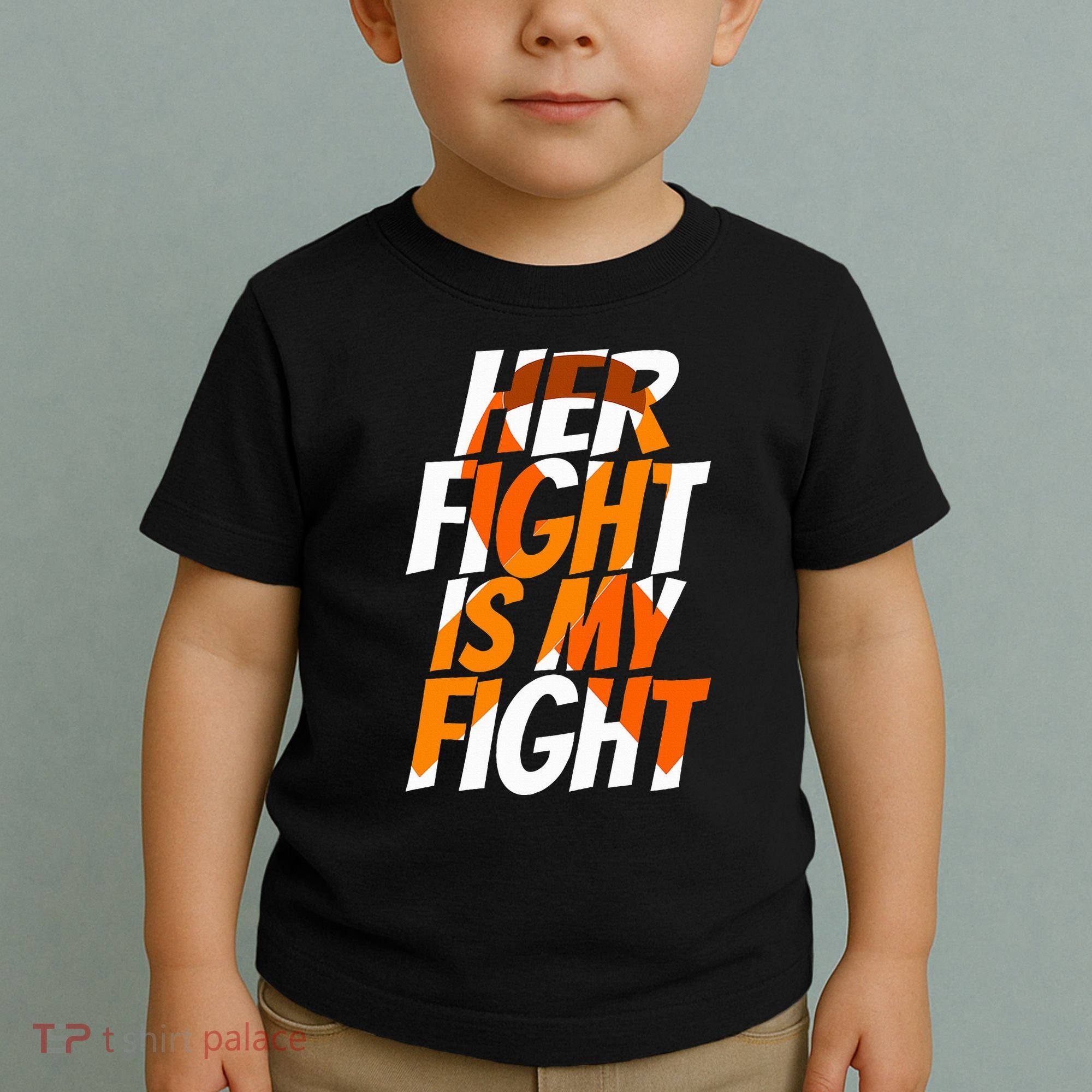Orange Ribbon for Her Products Leukemia Awareness Toddler T-Shirt