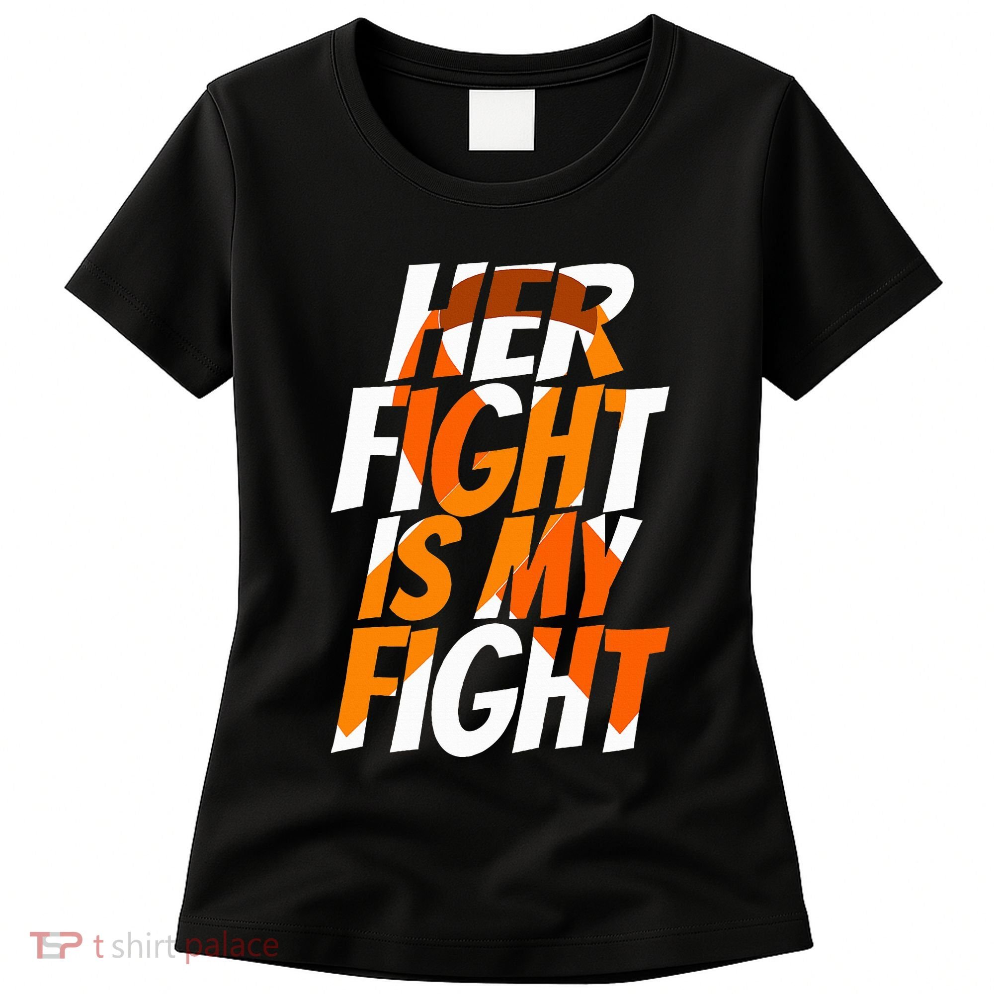 Orange Ribbon for Her Products Leukemia Awareness Women's T-Shirt
