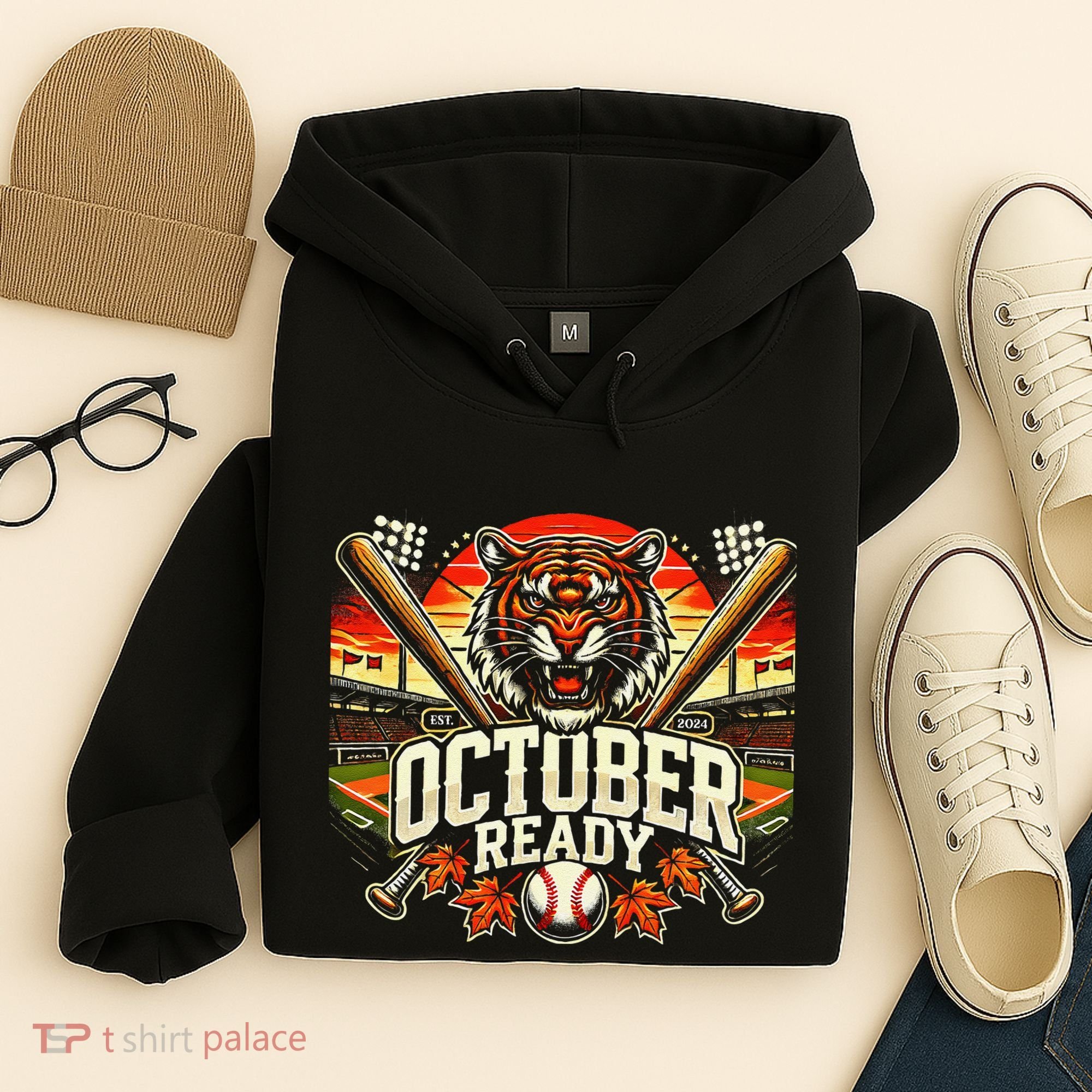 October Ready Funny For Ready Tiger Hoodie