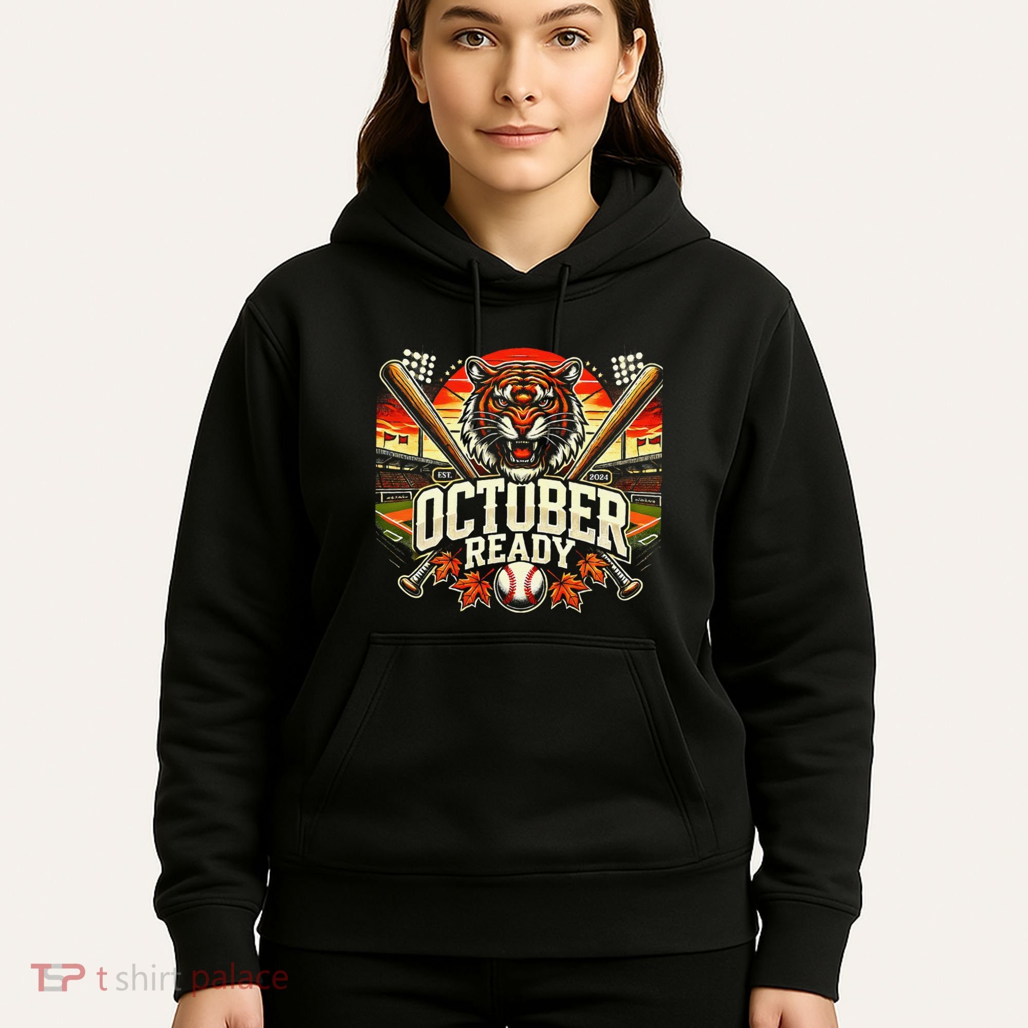 October Ready Funny For Ready Tiger Hoodie