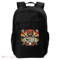 October Ready Funny For Ready Tiger Backpack thumb 0