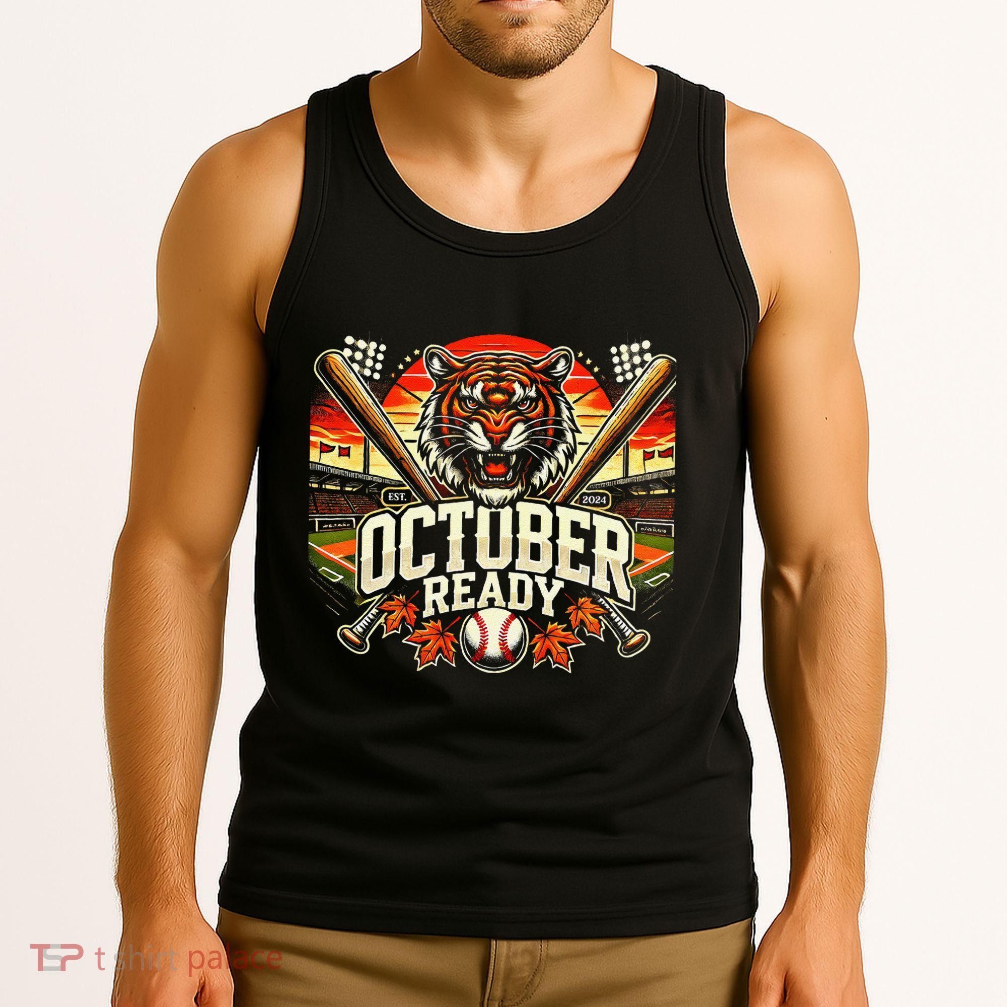 October Ready Funny For Ready Tiger Tank Top