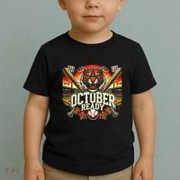 October Ready Funny For Ready Tiger Toddler T-Shirt thumb 2