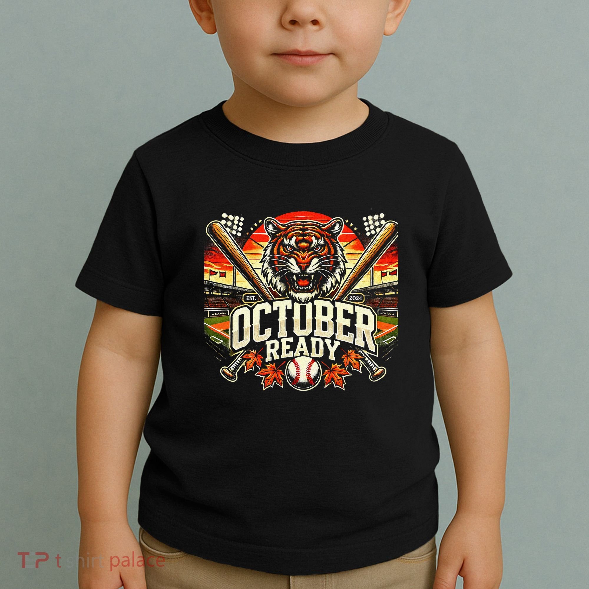 October Ready Funny For Ready Tiger Toddler T-Shirt