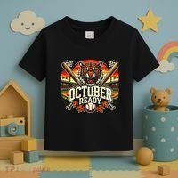 October Ready Funny For Ready Tiger Toddler T-Shirt thumb 3